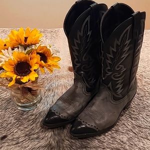 Men's Black Laredo Cowboy Boot